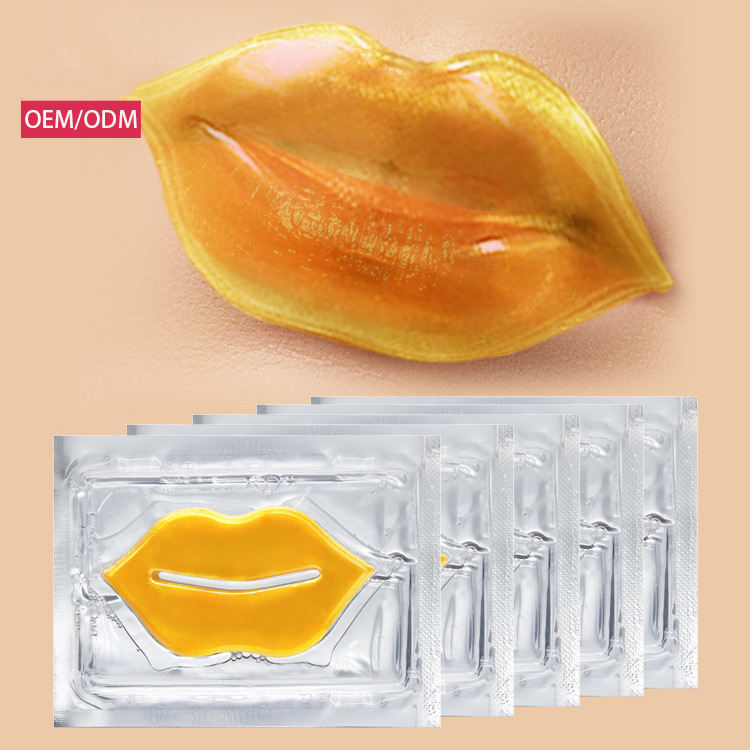 Gold Glow Collagen Lip Mask (Pack of 30)